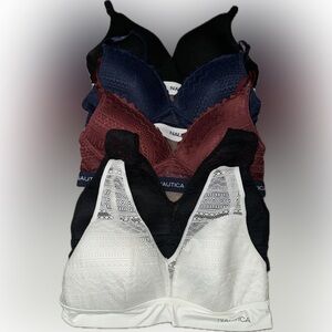 NWOT Nautica bras 5 piece